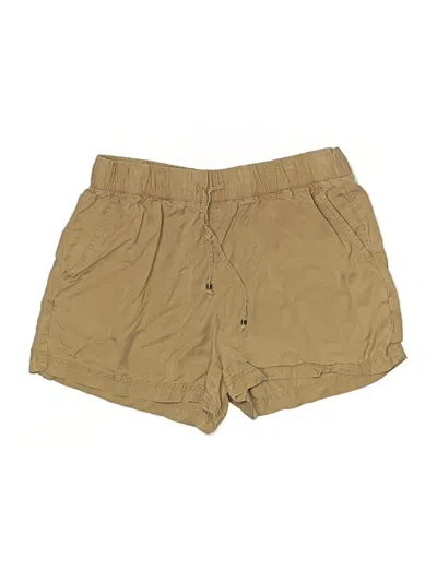 Pre-owned Banana Republic Factory Store Khaki Shorts In Tan
