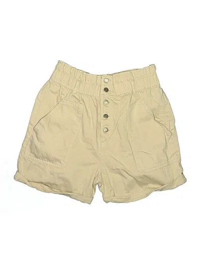 Pre-owned Banana Republic Factory Store Khaki Shorts In Tan