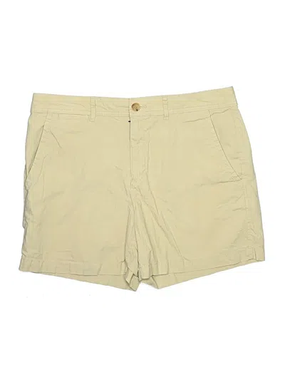 Pre-owned Banana Republic Factory Store Khaki Shorts In Tan