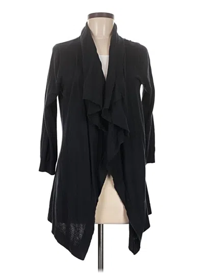 Pre-owned Banana Republic Factory Store Kimono In Black
