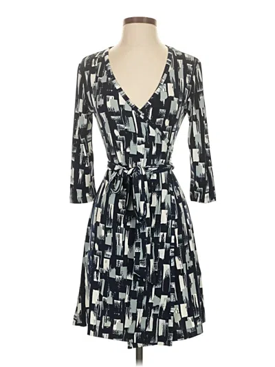 Pre-owned Banana Republic Factory Store Kimono In Blue