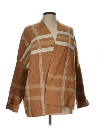 Pre-owned Banana Republic Factory Store Kimono In Brown