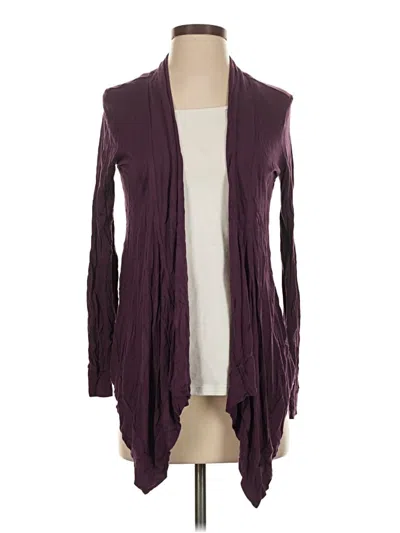 Pre-owned Banana Republic Factory Store Kimono In Burgundy