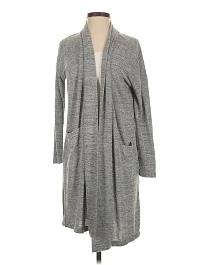 Pre-owned Banana Republic Factory Store Kimono In Gray