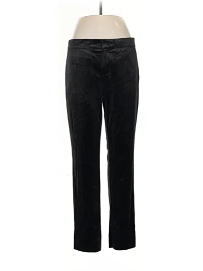 Pre-owned Banana Republic Factory Store Linen Pants In Black
