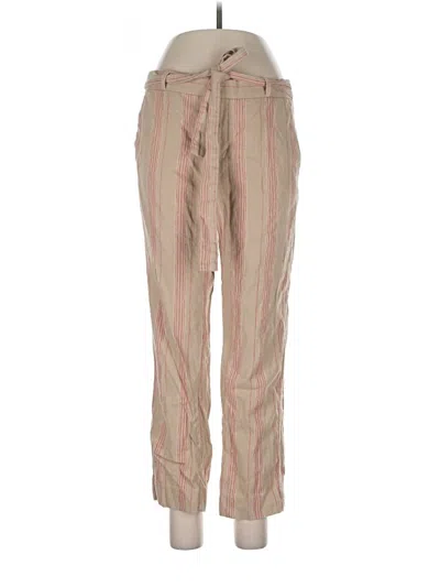 Pre-owned Banana Republic Factory Store Linen Pants In Brown