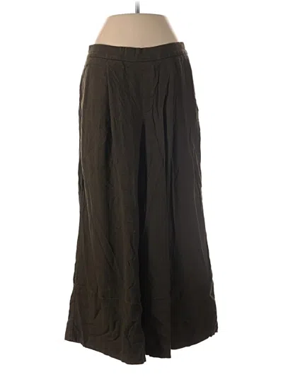 Pre-owned Banana Republic Factory Store Linen Pants In Brown