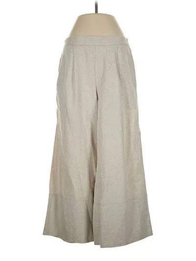 Pre-owned Banana Republic Factory Store Linen Pants In Gray
