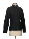 Banana Republic Factory Store Long Sleeve Blouse In Black