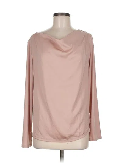 Pre-owned Banana Republic Factory Store Long Sleeve Blouse In Brown