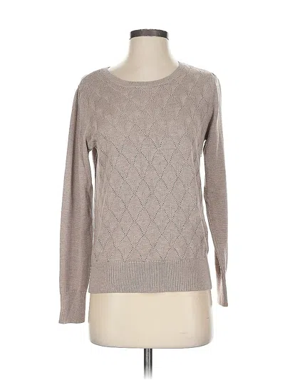 Pre-owned Banana Republic Factory Store Long Sleeve T-shirt In Gray