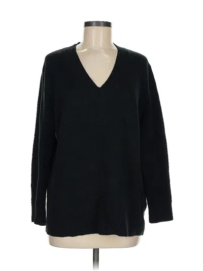 Pre-owned Banana Republic Factory Store Pullover Sweater In Black