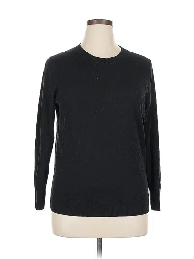 Pre-owned Banana Republic Factory Store Pullover Sweater In Black