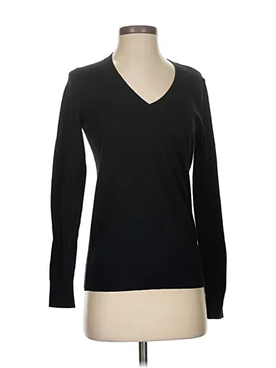 Pre-owned Banana Republic Factory Store Pullover Sweater In Black