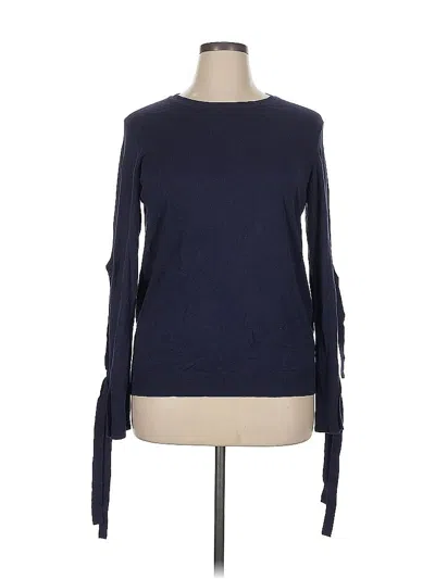 Pre-owned Banana Republic Factory Store Pullover Sweater In Blue