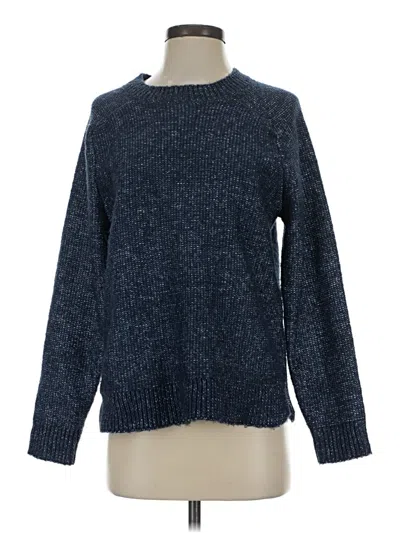 Pre-owned Banana Republic Factory Store Pullover Sweater In Blue