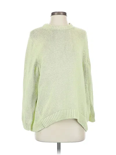 Pre-owned Banana Republic Factory Store Pullover Sweater In Green
