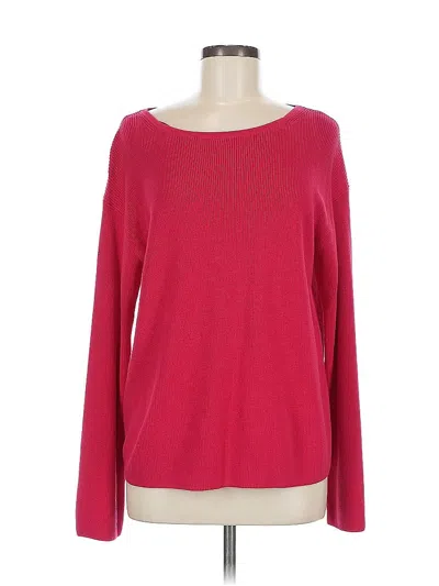 Pre-owned Banana Republic Factory Store Pullover Sweater In Red