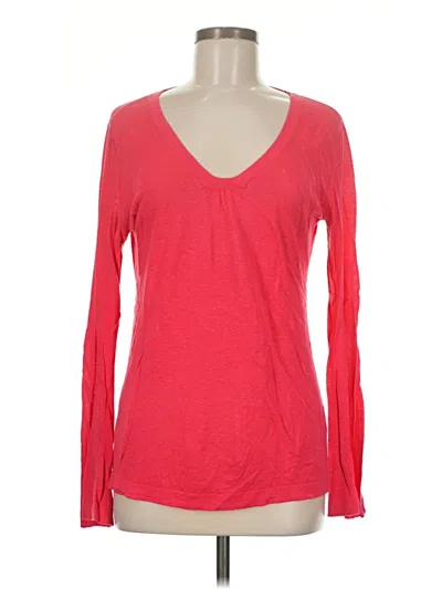 Pre-owned Banana Republic Factory Store Pullover Sweater In Red