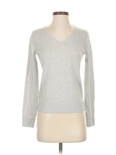 Pre-owned Banana Republic Factory Store Pullover Sweater In Silver
