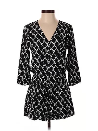 Pre-owned Banana Republic Factory Store Romper In Black