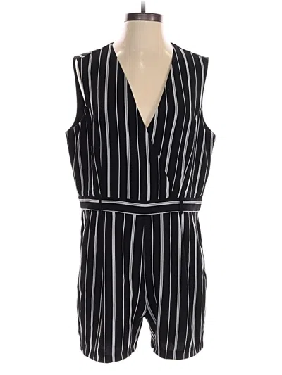 Pre-owned Banana Republic Factory Store Romper In Black