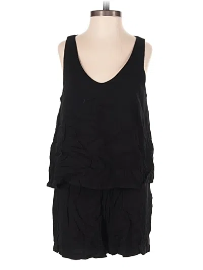 Pre-owned Banana Republic Factory Store Romper In Black