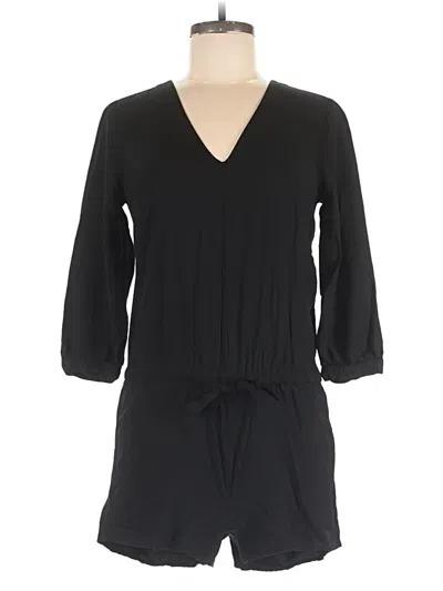 Pre-owned Banana Republic Factory Store Romper In Black