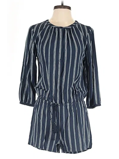 Pre-owned Banana Republic Factory Store Romper In Blue