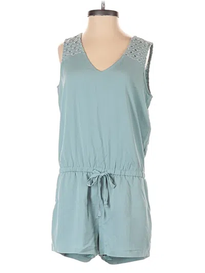 Pre-owned Banana Republic Factory Store Romper In Blue