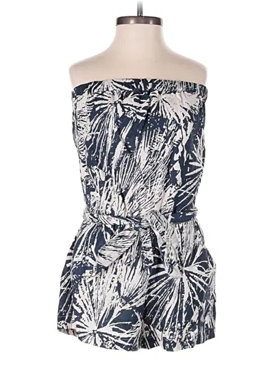 Pre-owned Banana Republic Factory Store Romper In Blue