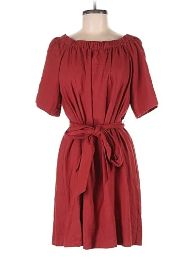Pre-owned Banana Republic Factory Store Romper In Burgundy