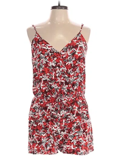 Pre-owned Banana Republic Factory Store Romper In Red