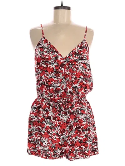 Pre-owned Banana Republic Factory Store Romper In Red