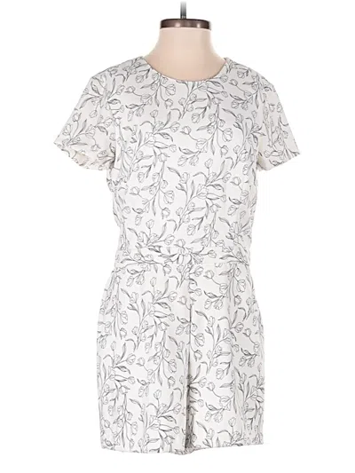 Pre-owned Banana Republic Factory Store Romper In White