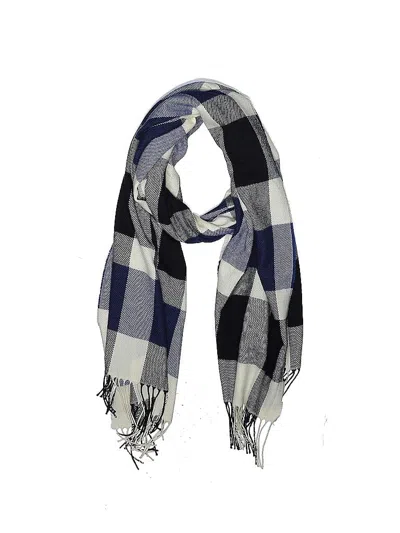 Pre-owned Banana Republic Factory Store Scarf In Blue