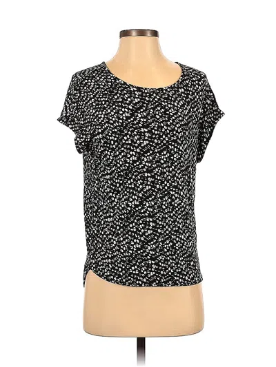 Pre-owned Banana Republic Factory Store Short Sleeve T-shirt In Black