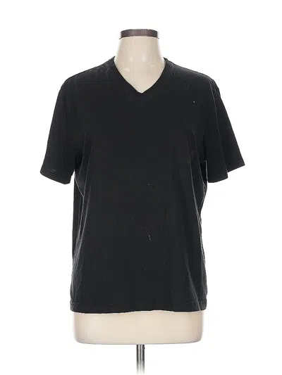 Pre-owned Banana Republic Factory Store Short Sleeve T-shirt In Black