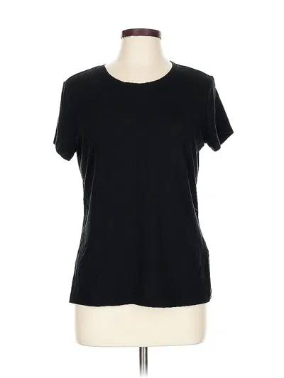 Pre-owned Banana Republic Factory Store Short Sleeve T-shirt In Black