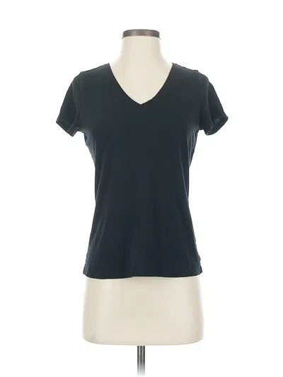 Pre-owned Banana Republic Factory Store Short Sleeve T-shirt In Black