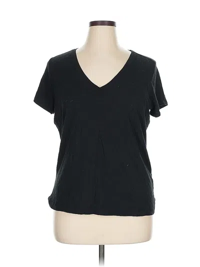 Pre-owned Banana Republic Factory Store Short Sleeve T-shirt In Black