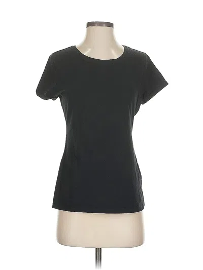 Pre-owned Banana Republic Factory Store Short Sleeve T-shirt In Black