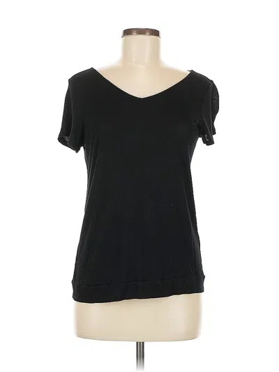 Pre-owned Banana Republic Factory Store Short Sleeve T-shirt In Black