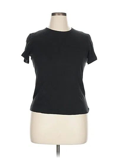 Pre-owned Banana Republic Factory Store Short Sleeve T-shirt In Black