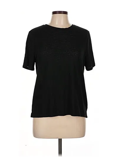 Pre-owned Banana Republic Factory Store Short Sleeve T-shirt In Black