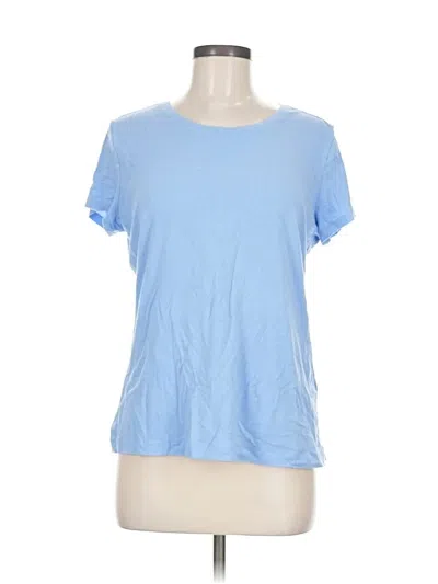 Pre-owned Banana Republic Factory Store Short Sleeve T-shirt In Blue