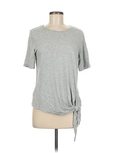 Pre-owned Banana Republic Factory Store Short Sleeve T-shirt In Gray