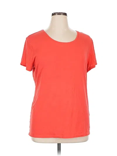 Pre-owned Banana Republic Factory Store Short Sleeve T-shirt In Orange