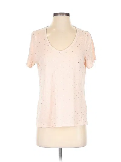Pre-owned Banana Republic Factory Store Short Sleeve T-shirt In Pink