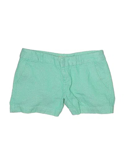 Pre-owned Banana Republic Factory Store Shorts In Green